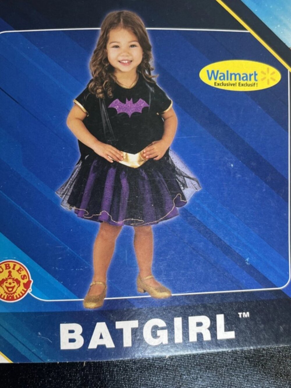 Rubies DC Girl's Batgirl Costume Toddler (3-4T)